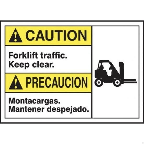 Accuform SPANISH MEXICAN BILINGUAL ANSI MTAS608VA MTAS608VA - main